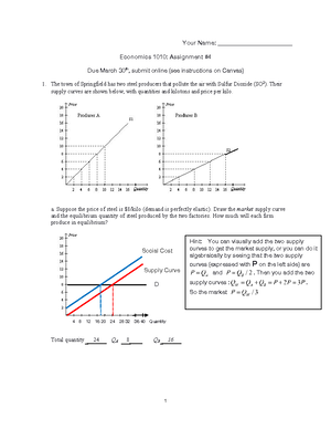 Economics 1010 - Notes. This is from a summer class. - Chapter 1 - Ten ...
