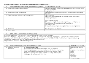 LE English 4 Q1 Week2 v - Lesson Exemplar - MATATAG K to 10 Curriculum ...