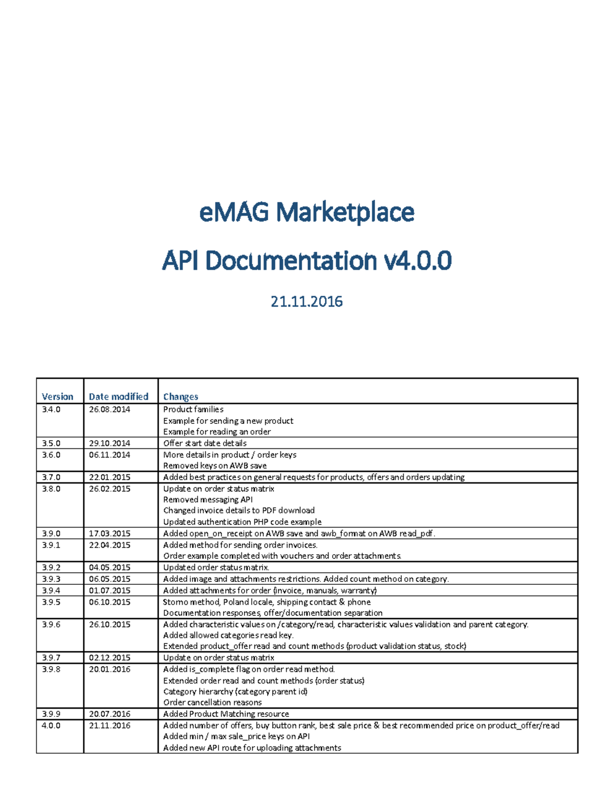 E MAG Marketplace API documentation v4 - eMAG Marketplace API ...