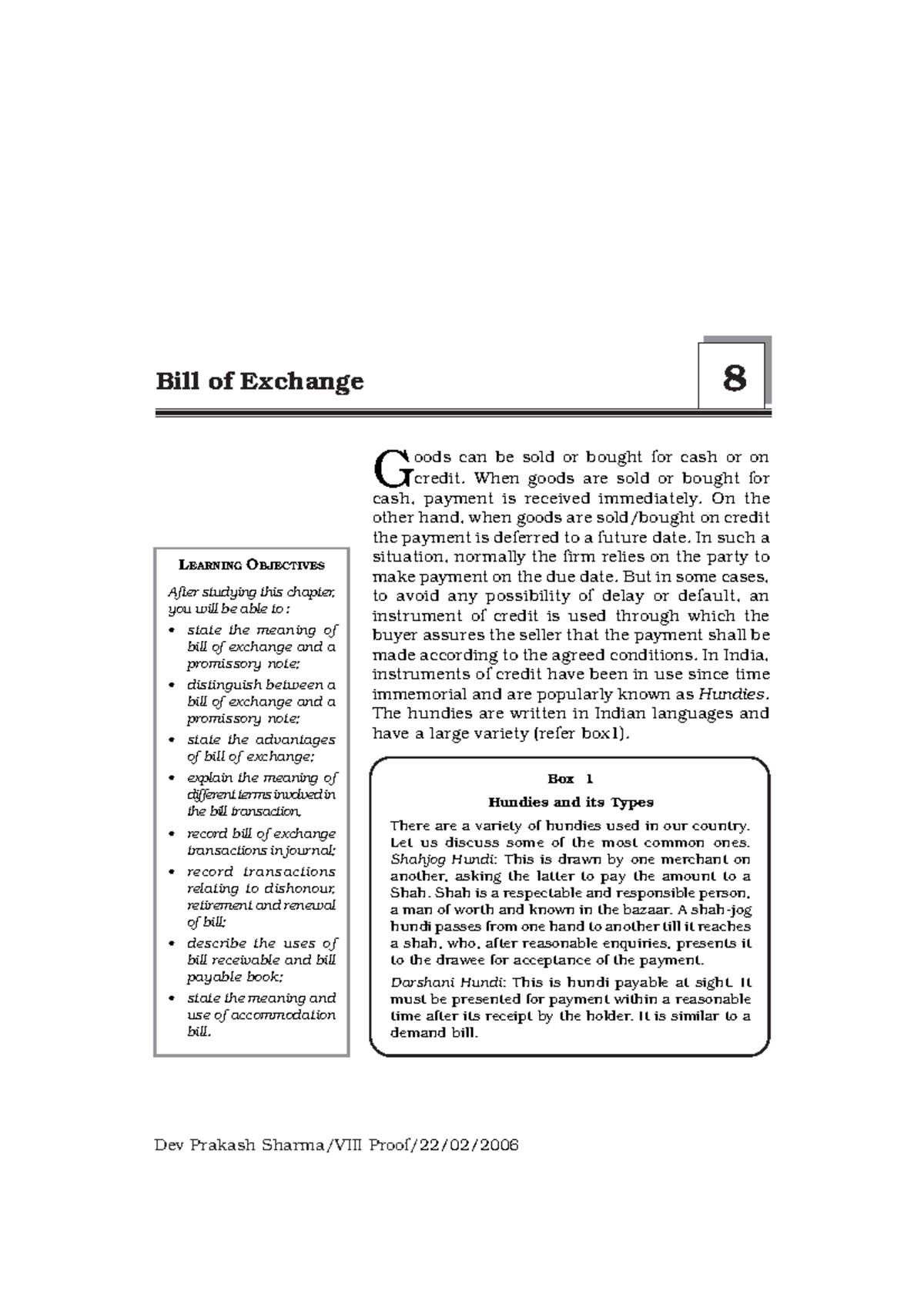 Chap-8-Final - accounts - Cb3 - Dev Prakash Sharma/VIII Proof/ 22 / 02 ...