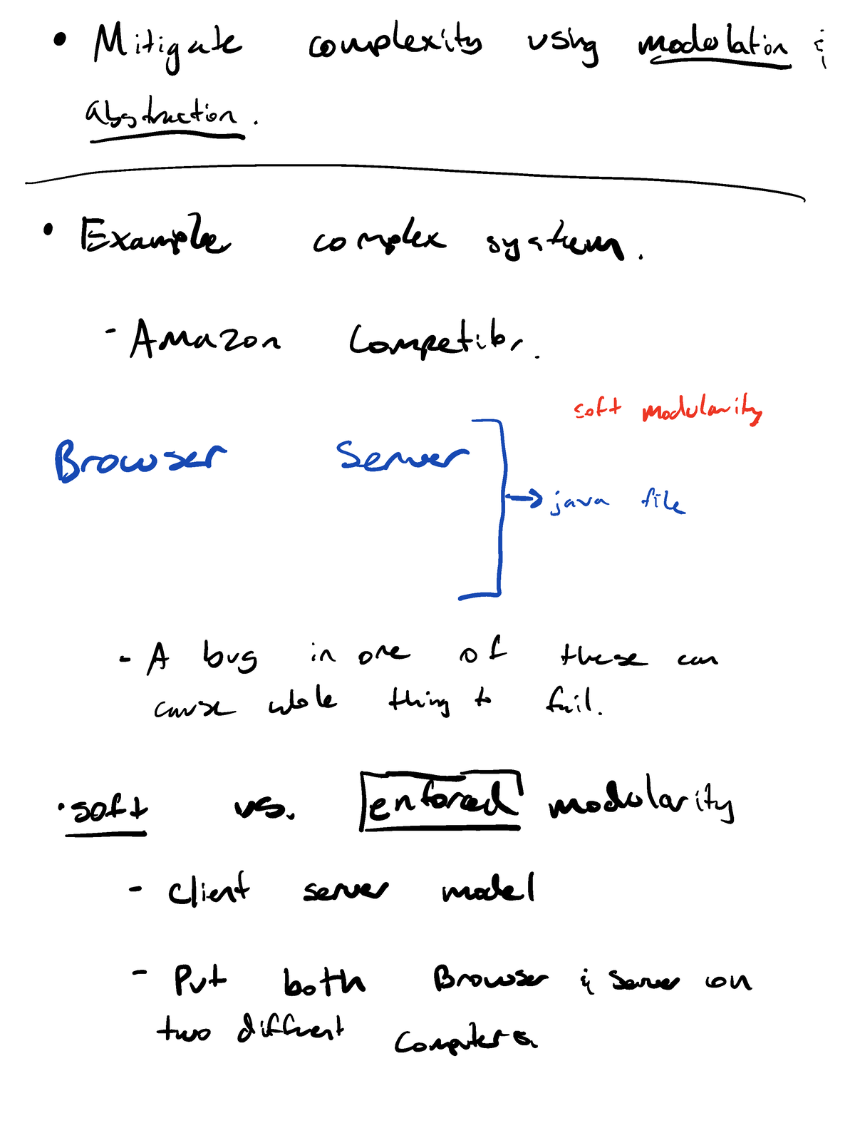 Lecture 1 Complexity, Modularity, abstraction - 6. 033 - Mitigate ...