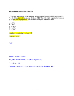 assignment 6 unit 8 review questions