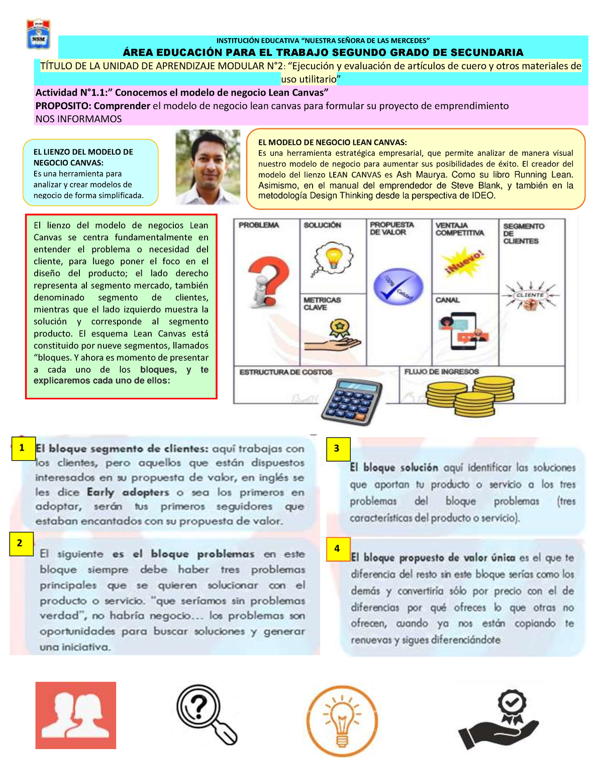 Ficha N°1.1 Eptunidad 2 - Segundo Grado - INSTITUCI”N EDUCATIVA ...