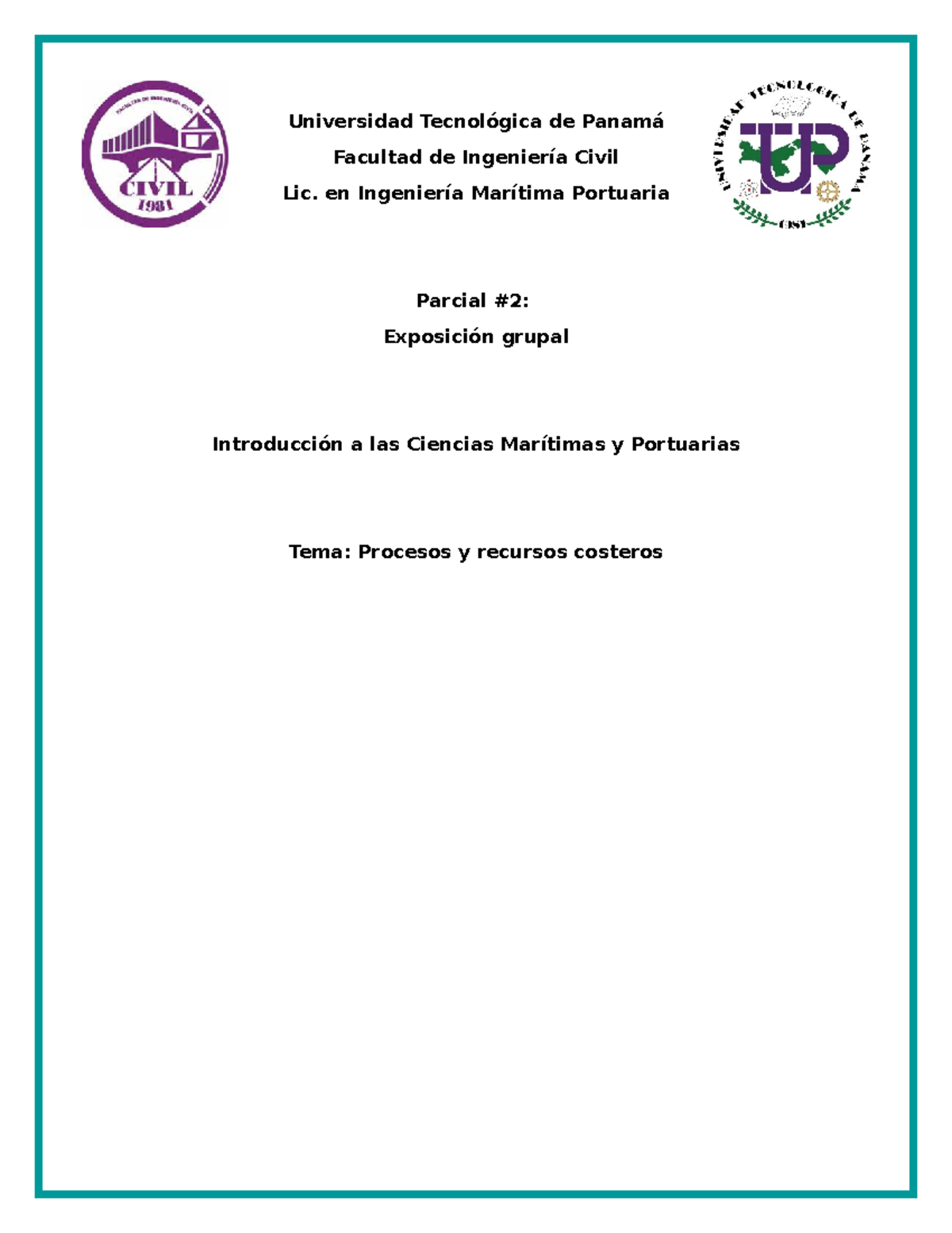 Parcial 2 Resuelto - Universidad Tecnológica De Panamá Facultad De ...