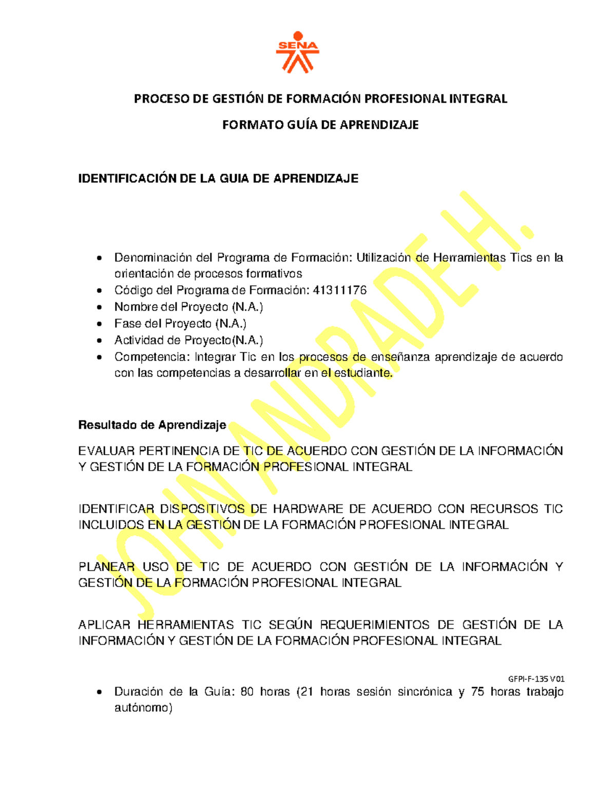 4.GFPI-F-135 Guia De Aprendizaje John Andrade Tics Enero 2021 - GFPI-F ...