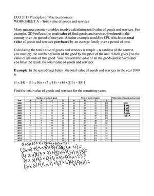 ECO2013 Syllabus - ECO 2013: Principles Of Economics I Welcome! Welcome ...