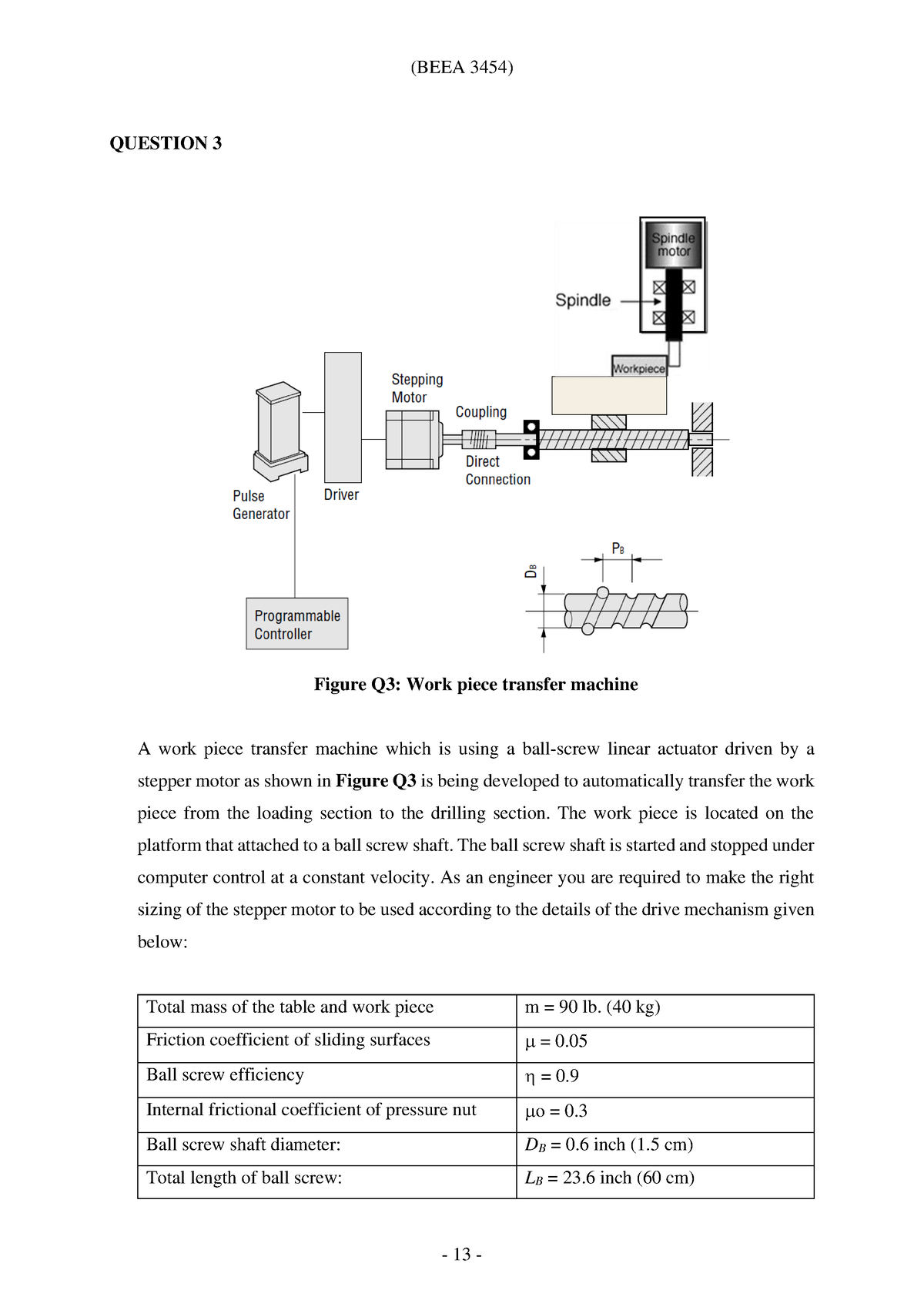 Q3 - Assignment Question 3 - BEEE 1013 technical physics - UTeM - Studocu