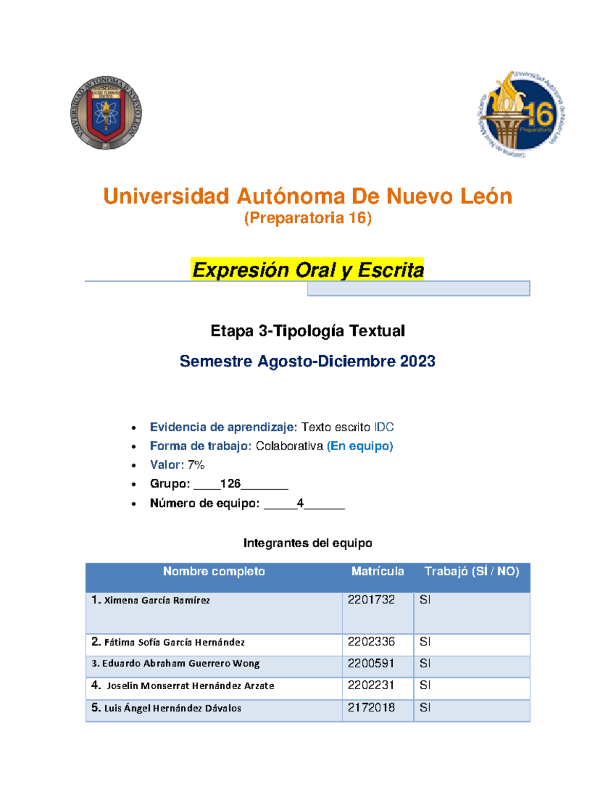 Equipo 4 Etapa 3 EXOy E - facil - Universidad Autónoma De Nuevo León ...