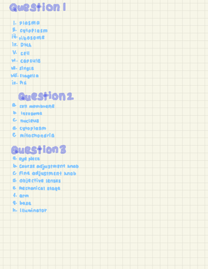 DATA SHEET LAB BIO122 (MICROSCOPY) - DATA SHEET FOR EXPERIMENT 1 ...