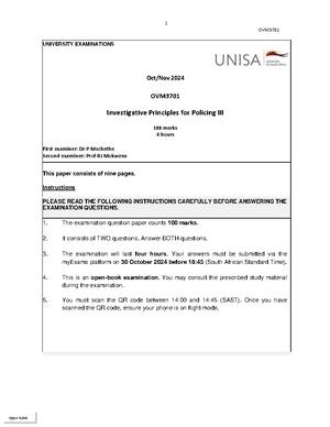 Document 12 - ASSIGNMENT - Crime Prevention Principles for Policing ...