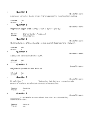 CJUS Quiz Cumulative Answers.docx 2 - Question 2 1 Out Of 1 Points ...