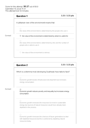 SCO107 TMA01 - SCO107 Challenging Sustainability STUDENT NAME: TITLE ...