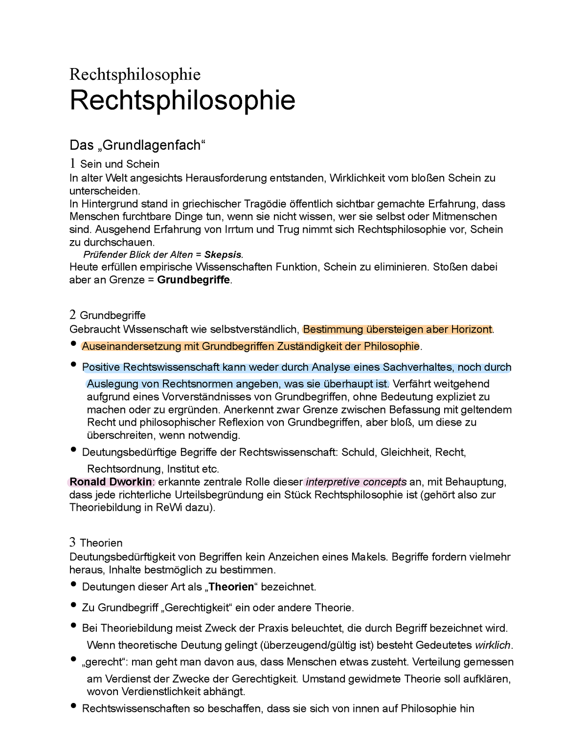 Rechtsphilosophie Steop - Rechtsphilosophie Rechtsphilosophie Das ...