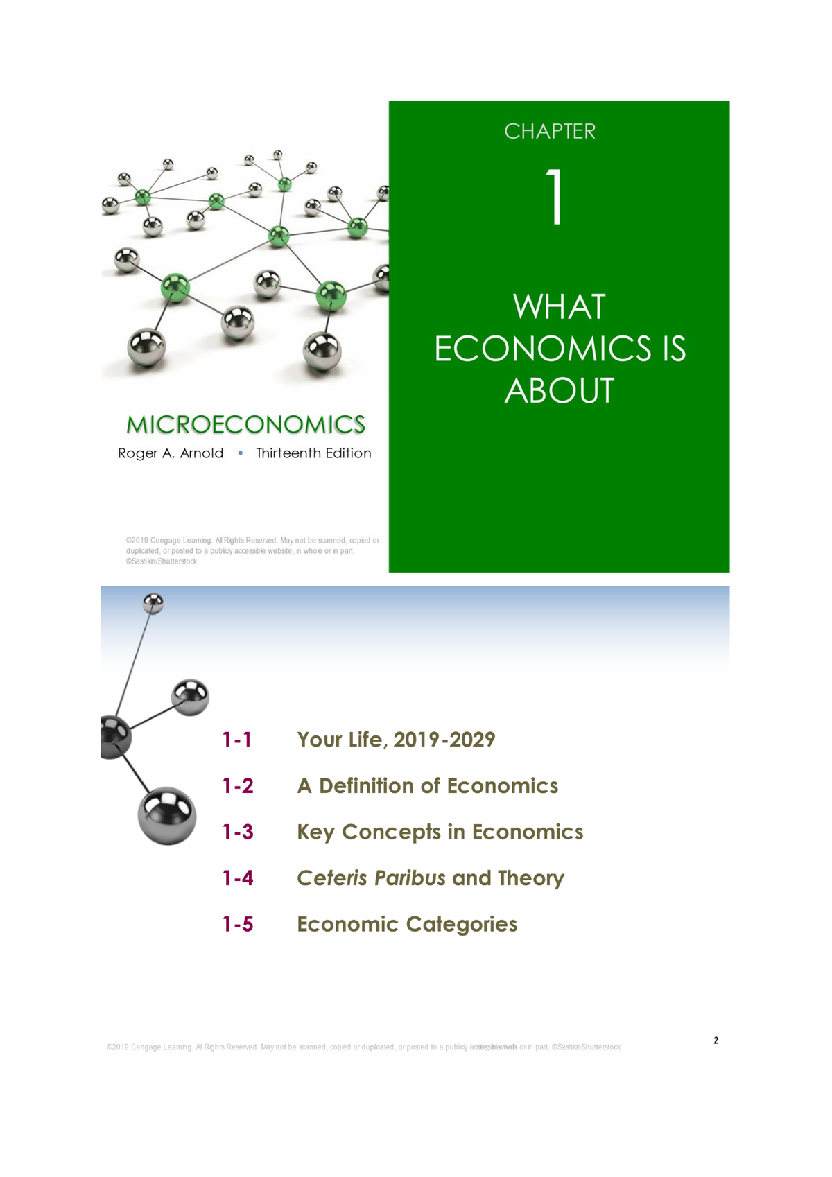 Chap1 - Micro Economic Chapter 1 Notes - Economics - Studocu