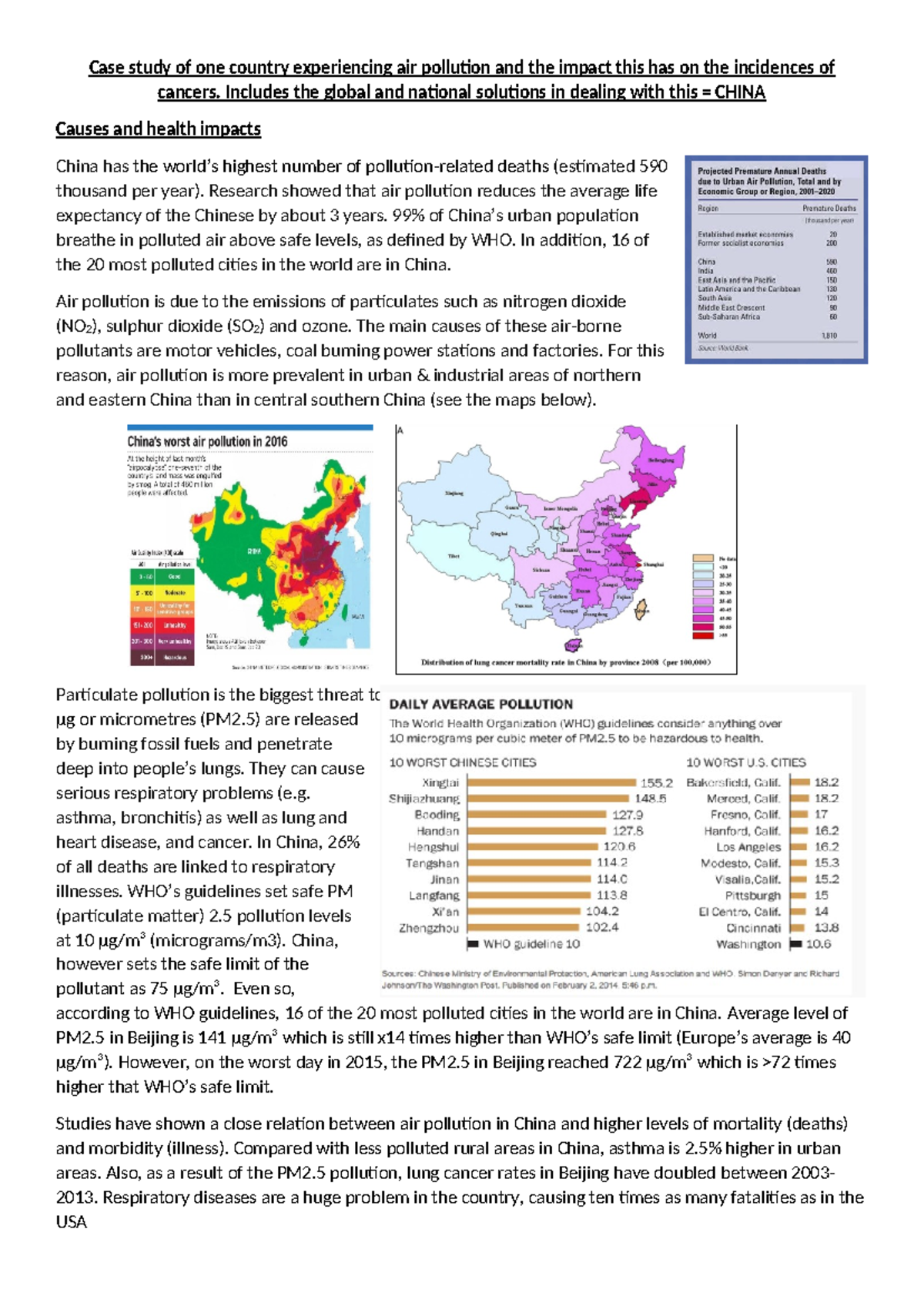 china air pollution case study