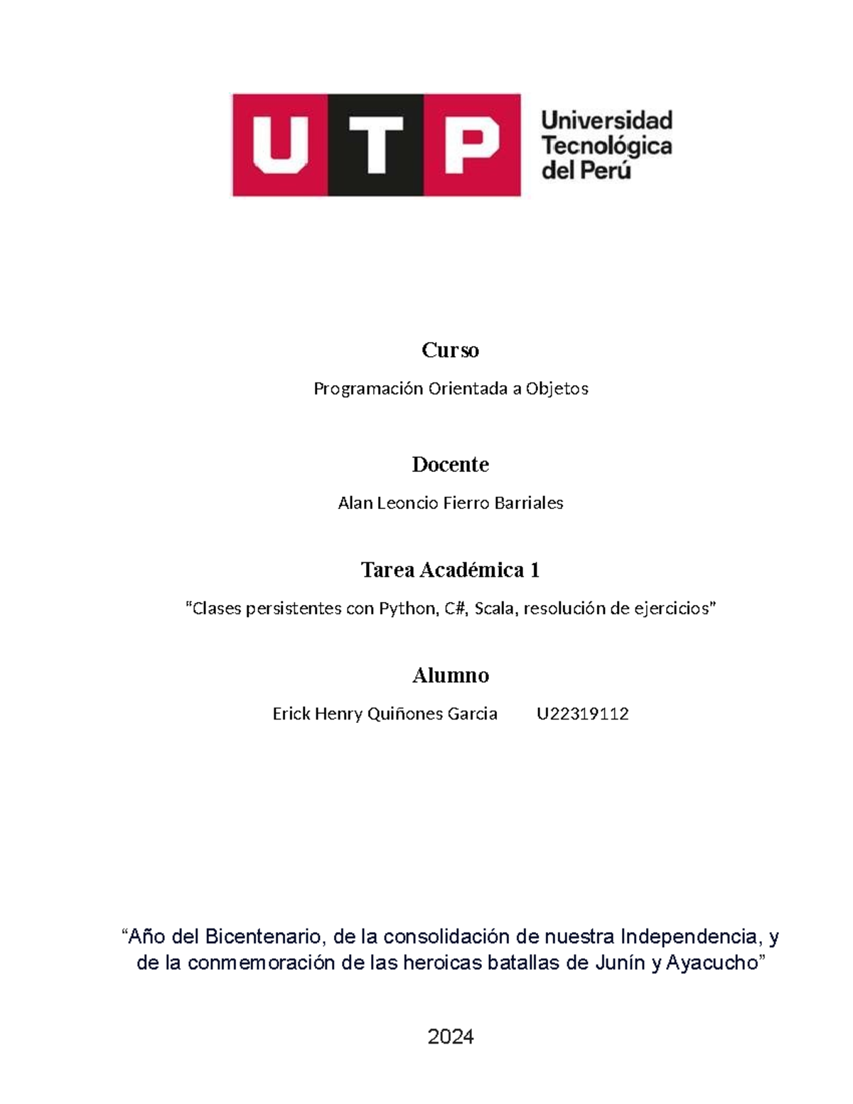 Clases persistentes en Python - Curso Programación Orientada a Objetos ...