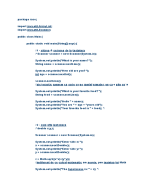Java Programming - course - IE. TEHNICI AVANSATE DE PROGRAMARE CUPRINS ...