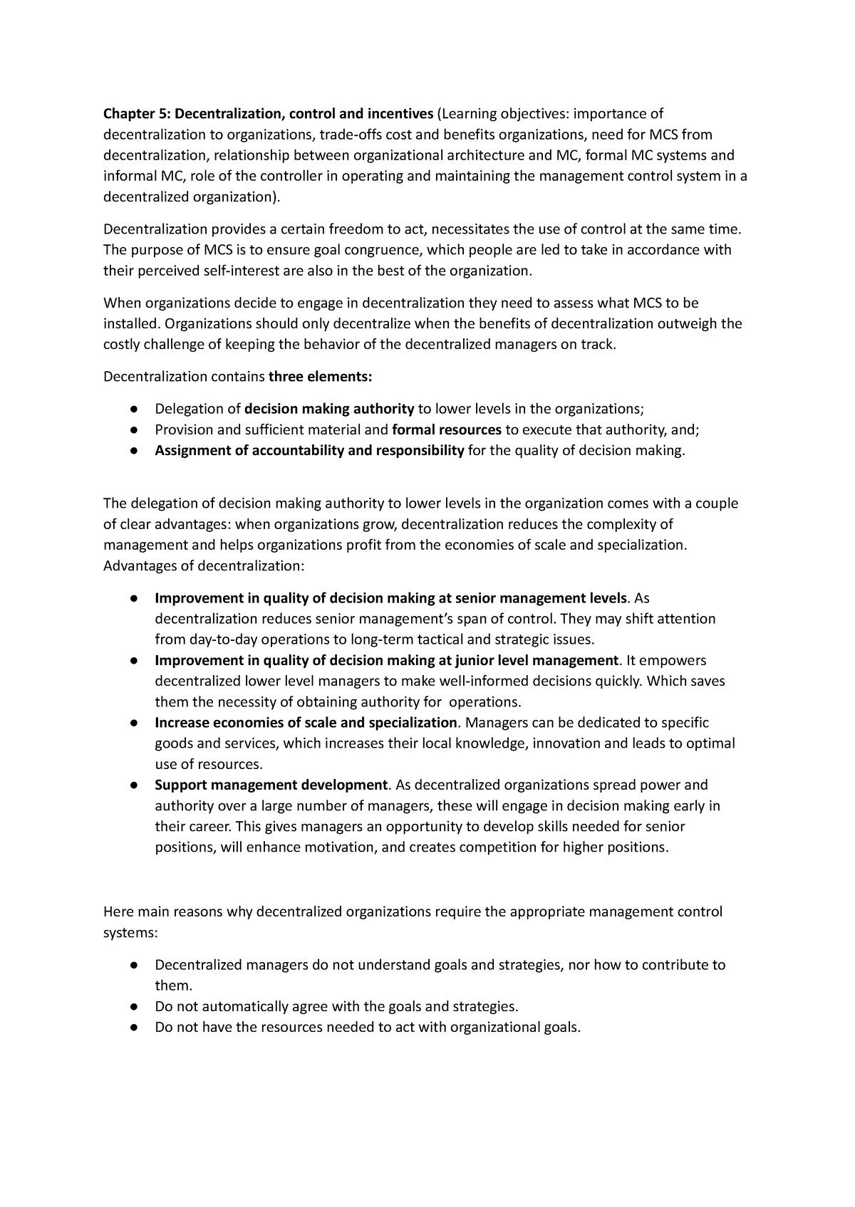 Samenvatting hoofdstuk 5: belangrijke thema's - Chapter 5 ...