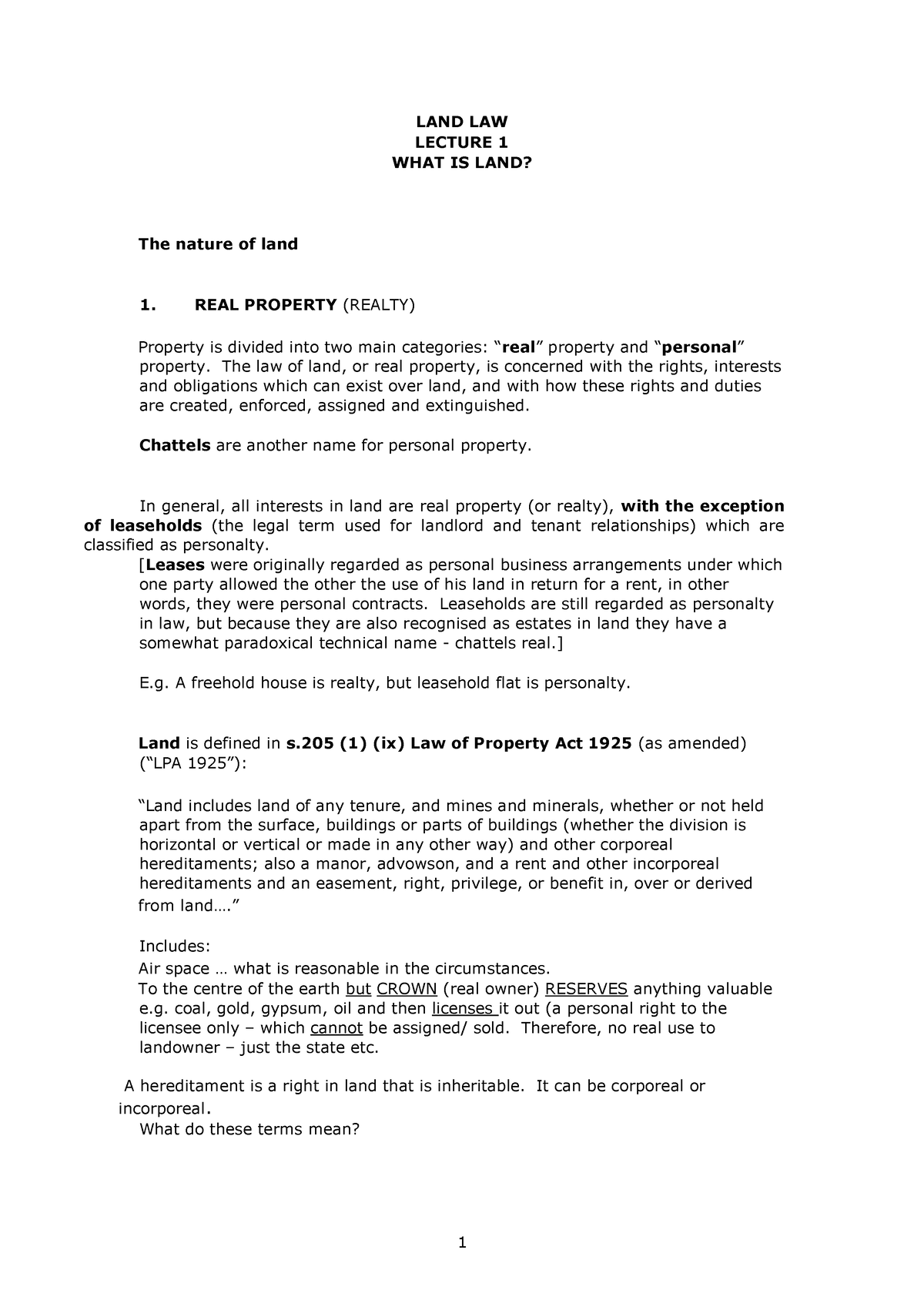 land-law-llb-lecture-notes-land-law-lecture-1-what-is-land-the