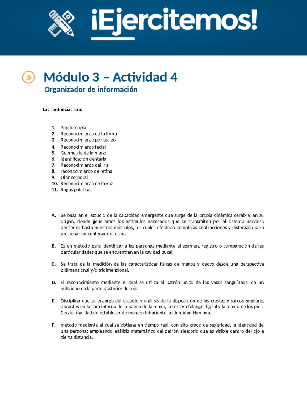 Actividad 4 M3 Modelo-1Actividad Práctica Integradora [API3] Técnicas ...