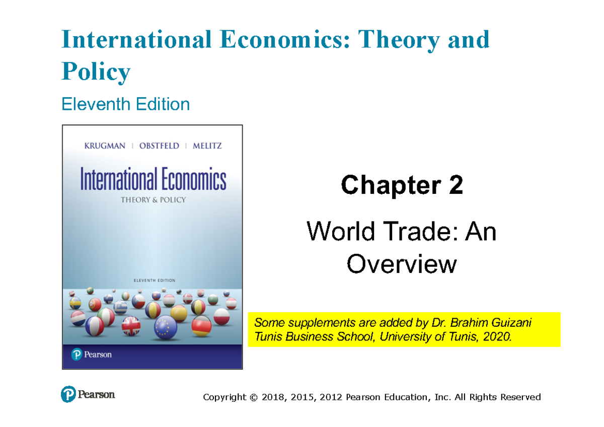 C02 Krugman 11e Guizani - International Economics: Theory and Policy ...