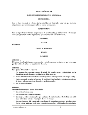 Codigo Procesal Civil Y Mercantil Decreto LEY 107 - DECRETO LEY NUMERO ...