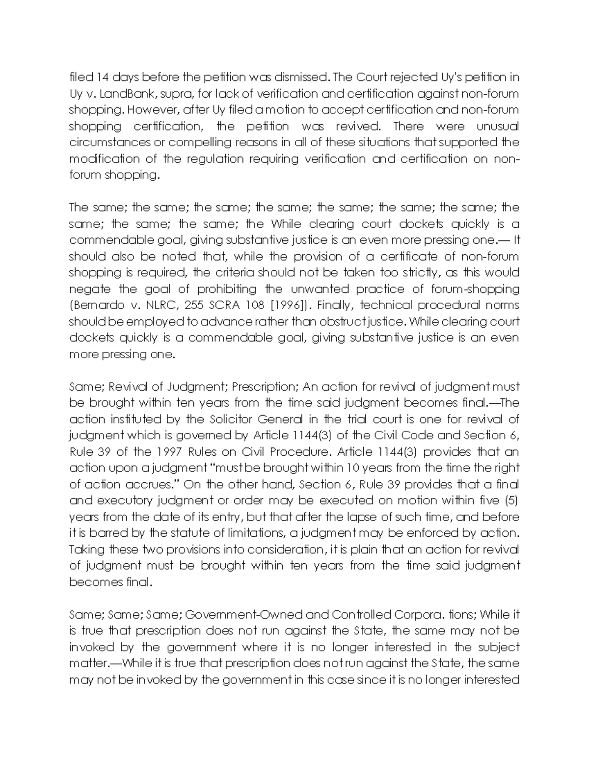 PART 1 CASE Doctrines IN Corporation LAW Partnership And Corporation