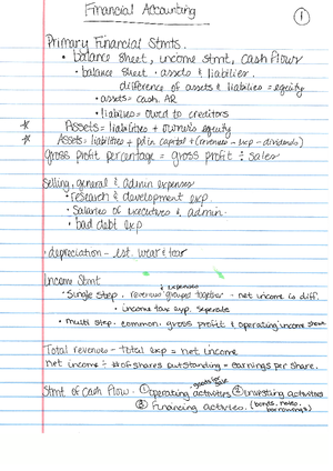 Examples From Class - Accounting - Studocu