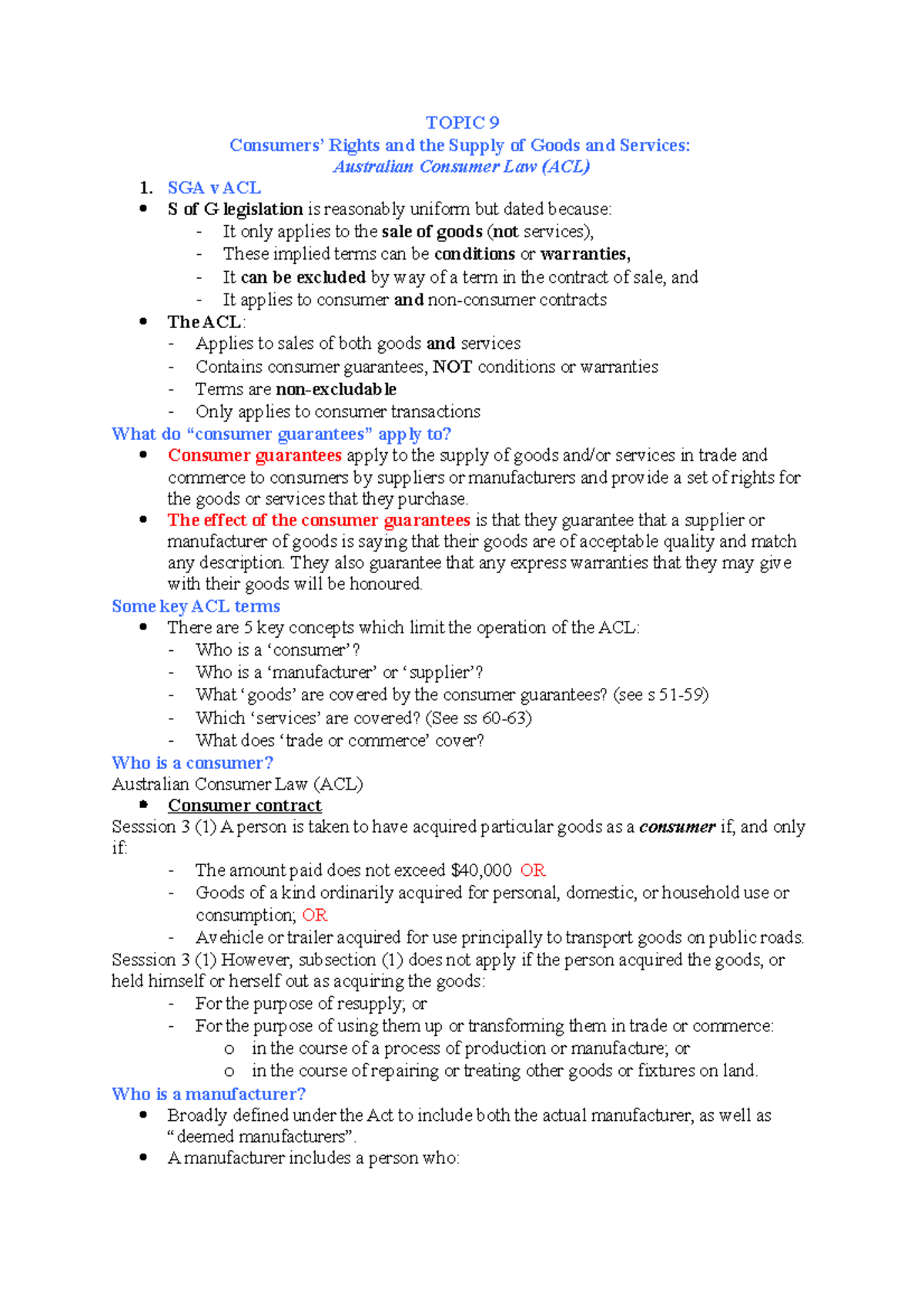 topic-9-australian-consumer-law-acl-topic-9-consumers-rights-and