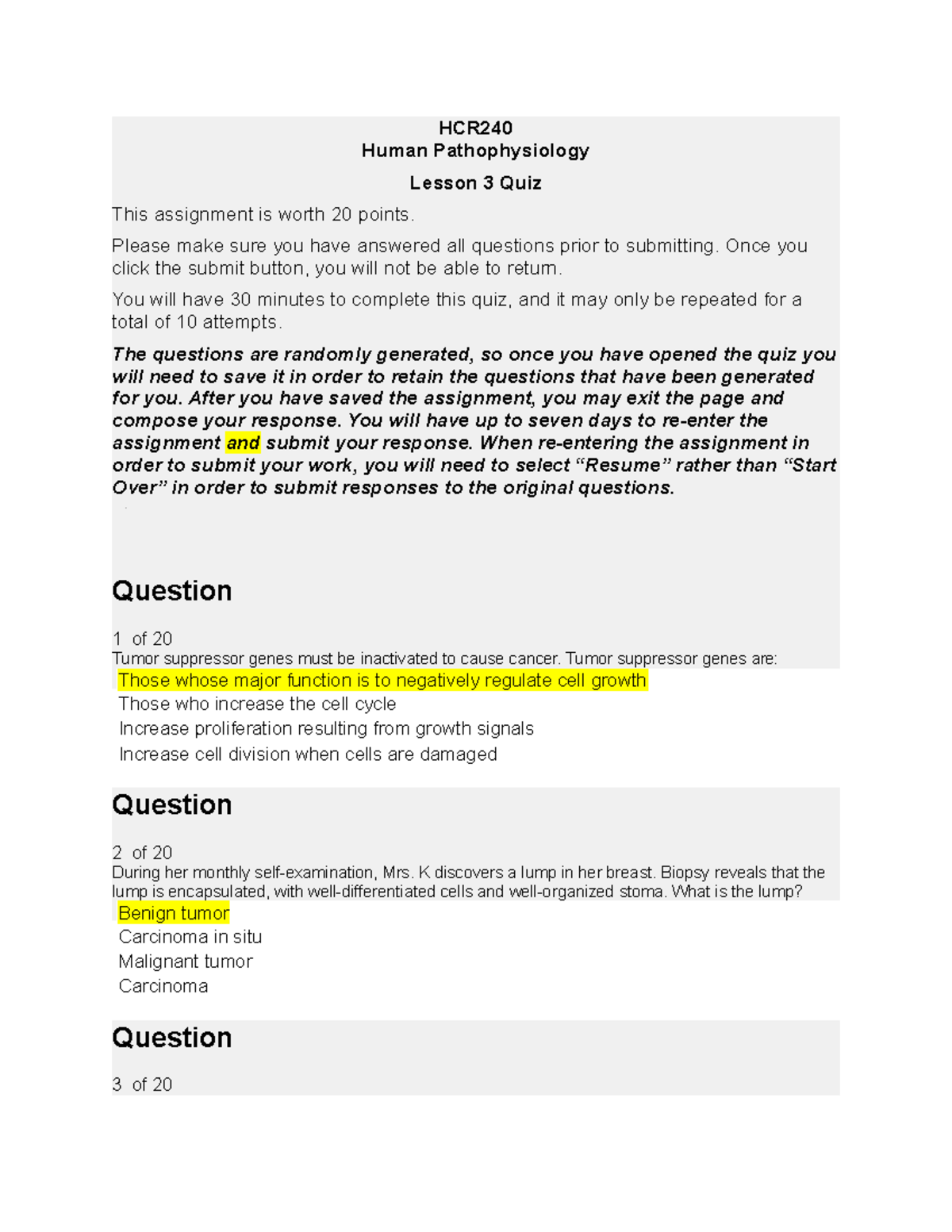 Lesson 3 Quiz - Human Pathophysiology - Deprecated API usage: The SVG ...