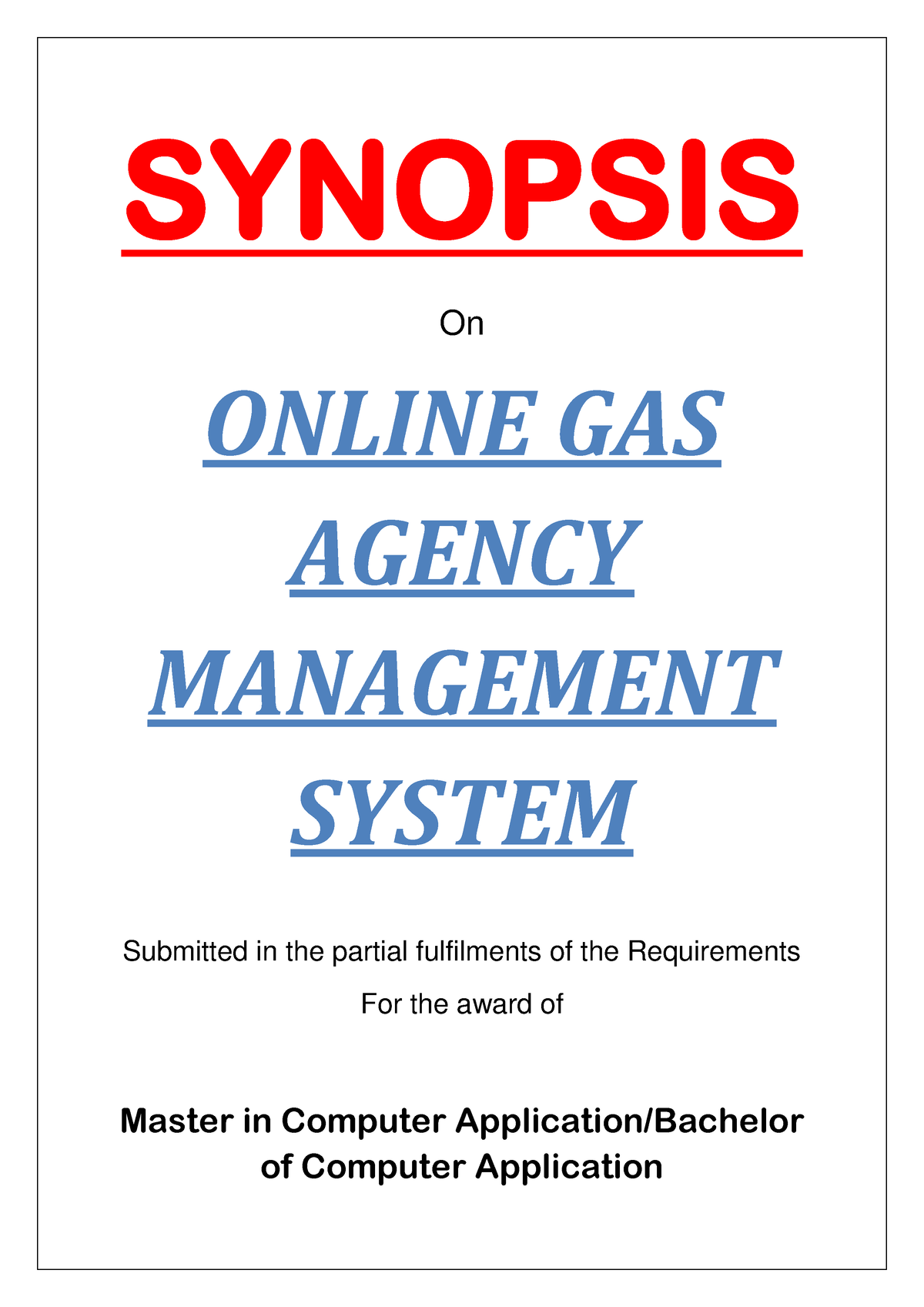 literature review of gas agency management system