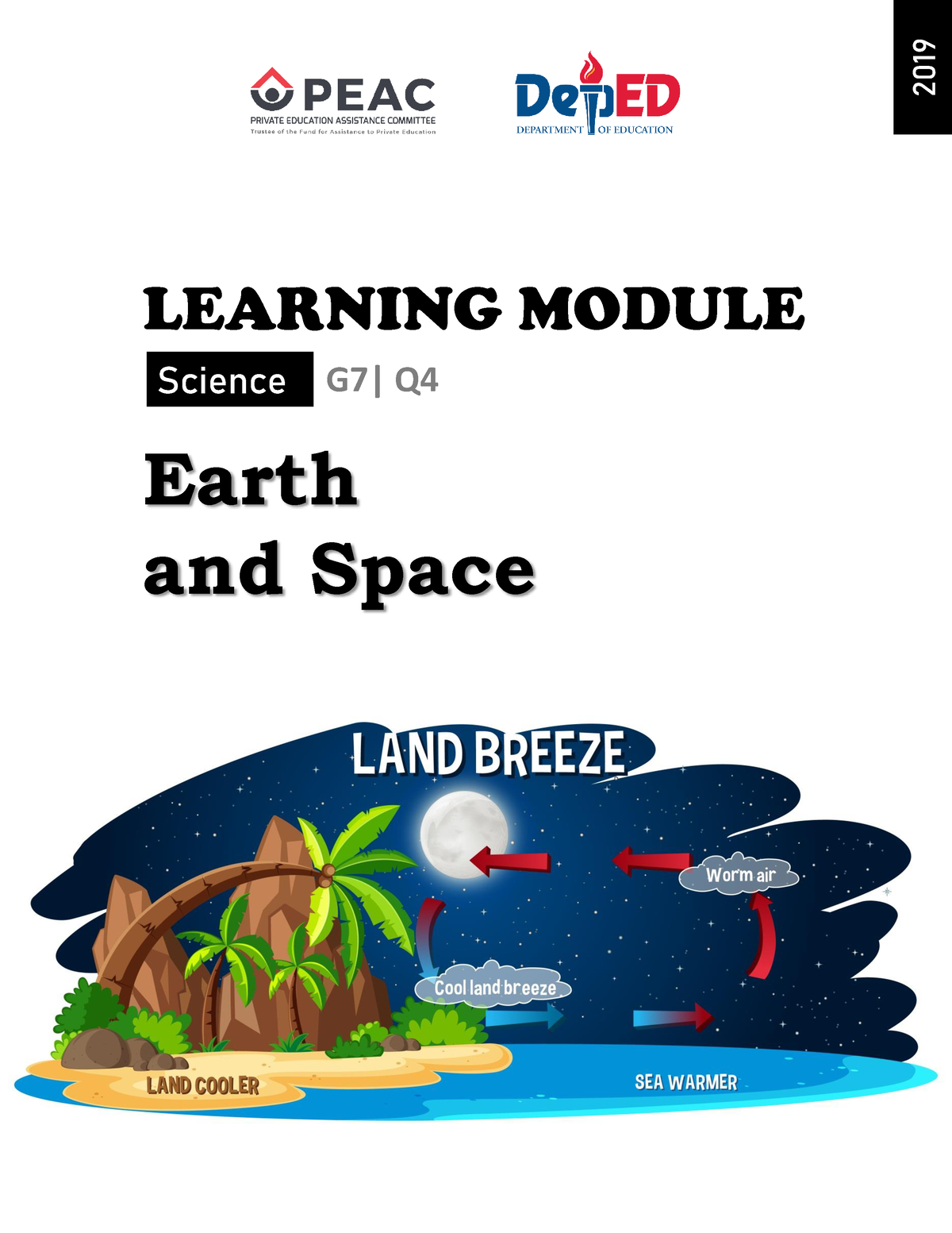 2019 SCIG7Q4 - Science - 2019 LEARNING MODULE Science Q4 Earth And ...