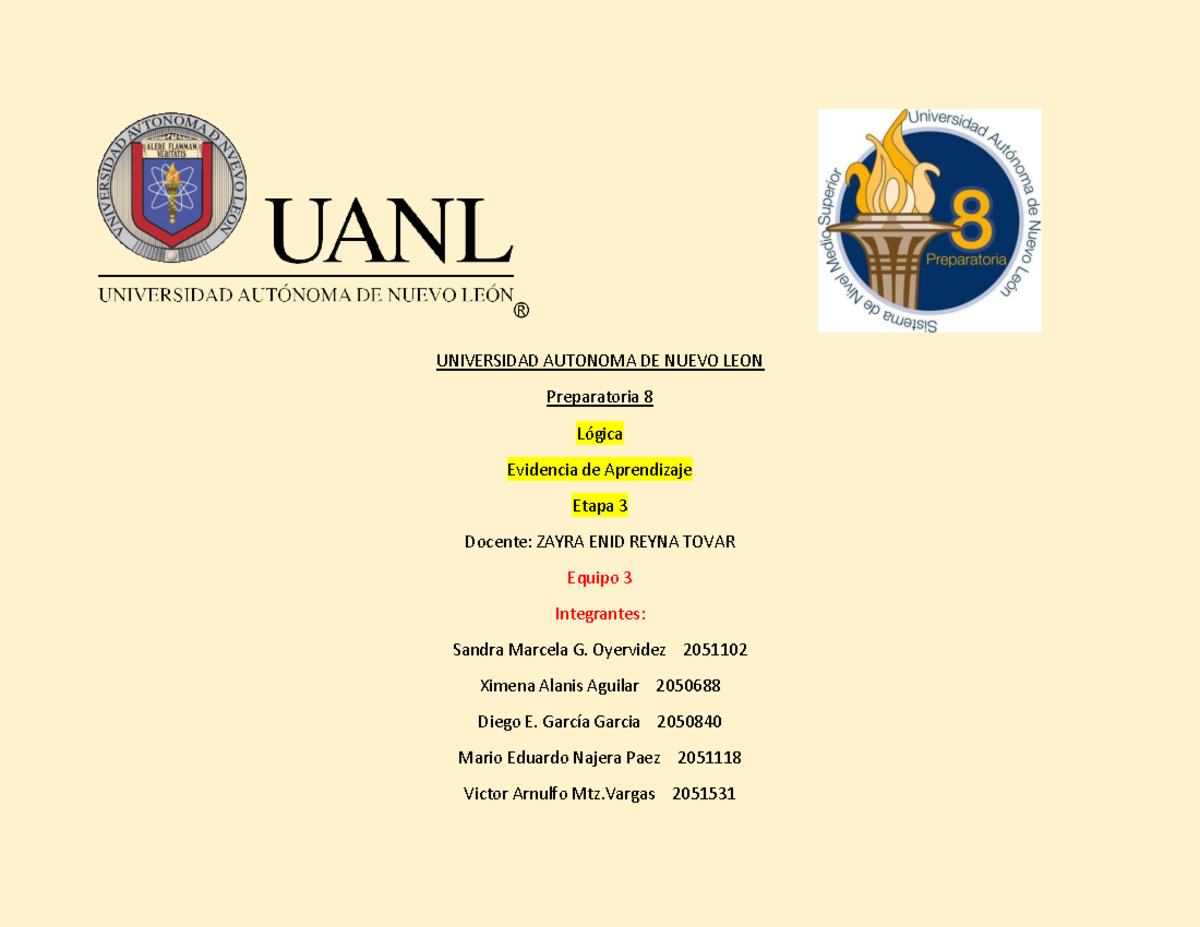 Equipo-3 EV3 3jv - UNIVERSIDAD AUTONOMA DE NUEVO LEON Preparatoria 8 ...