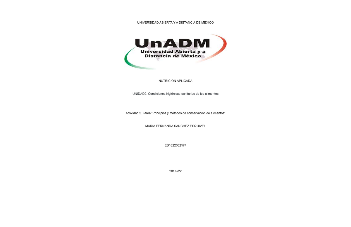 HCA U2 A2 MASE - ENSAYO - UNIVERSIDAD ABIERTA Y A DISTANCIA DE MEXICO