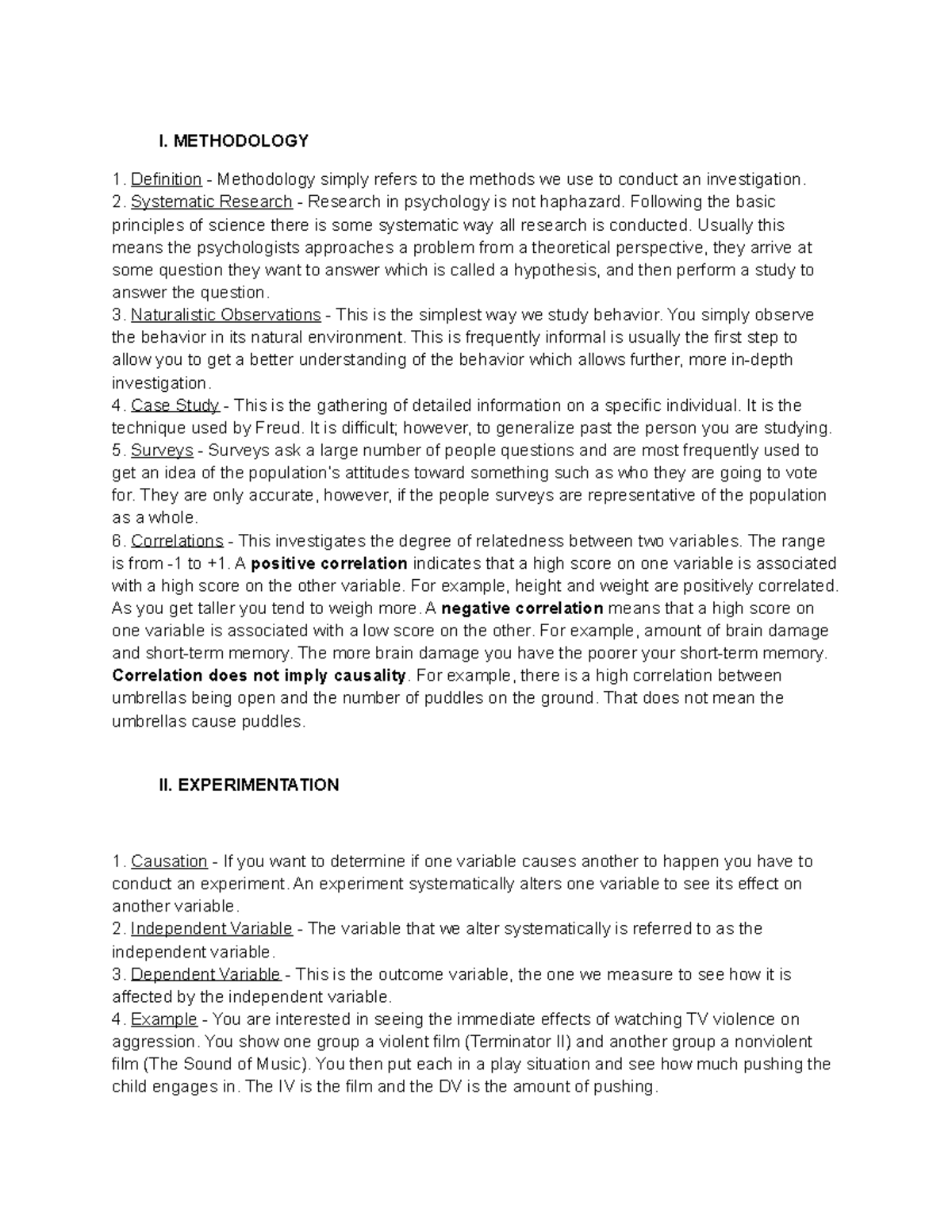 psychology-121-i-methodology-definition-methodology-simply-refers