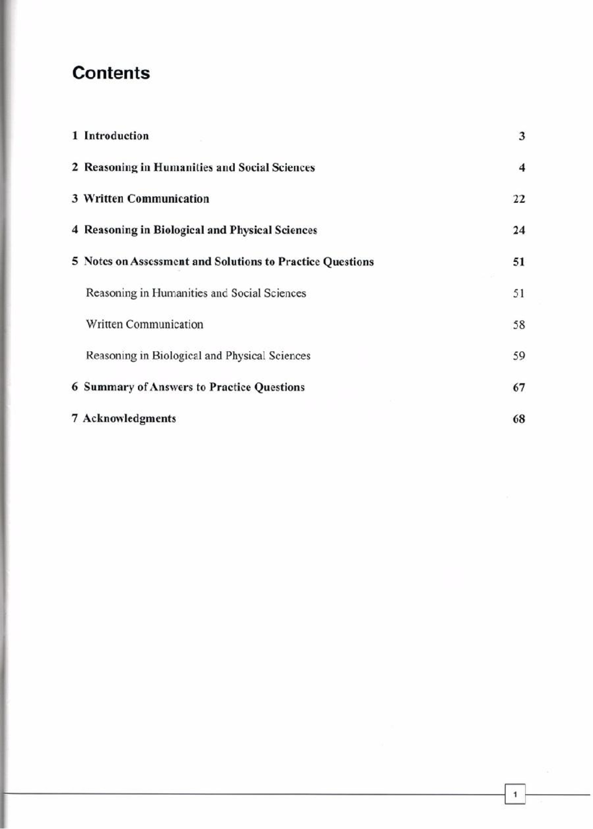 Gamsat Practice Questions 2007 - A100 - Studocu