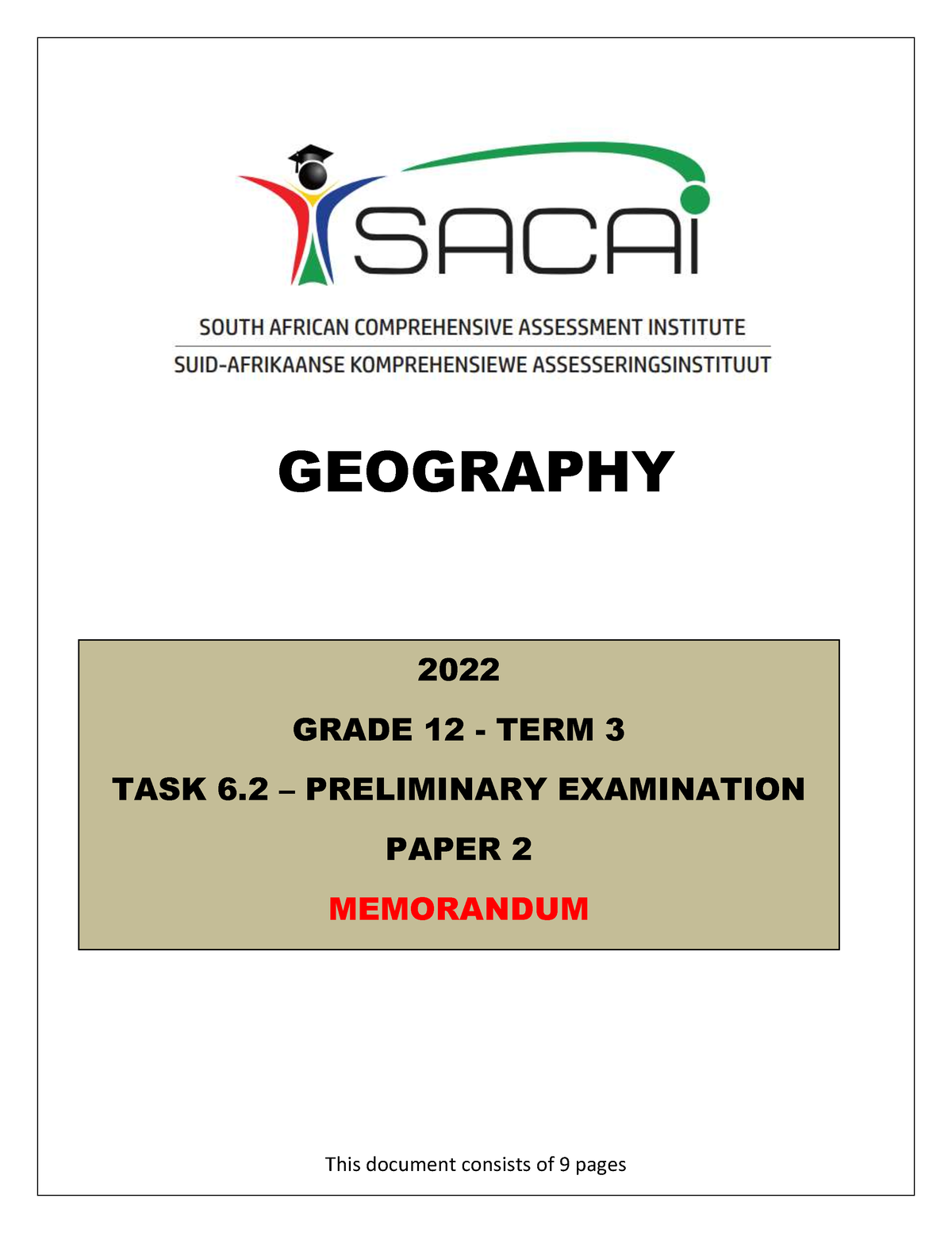 grade 12 term 3 assignment 2022