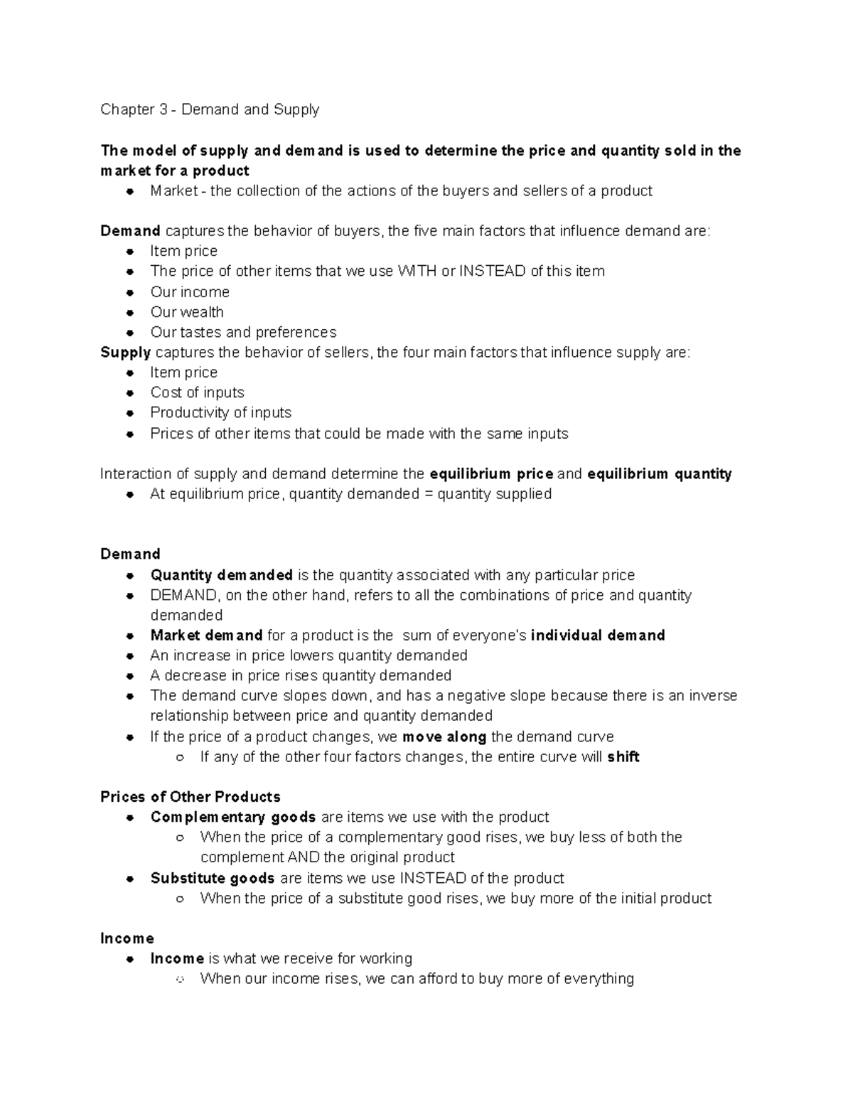 chapter-3-demand-and-supply-chapter-3-demand-and-supply-the-model