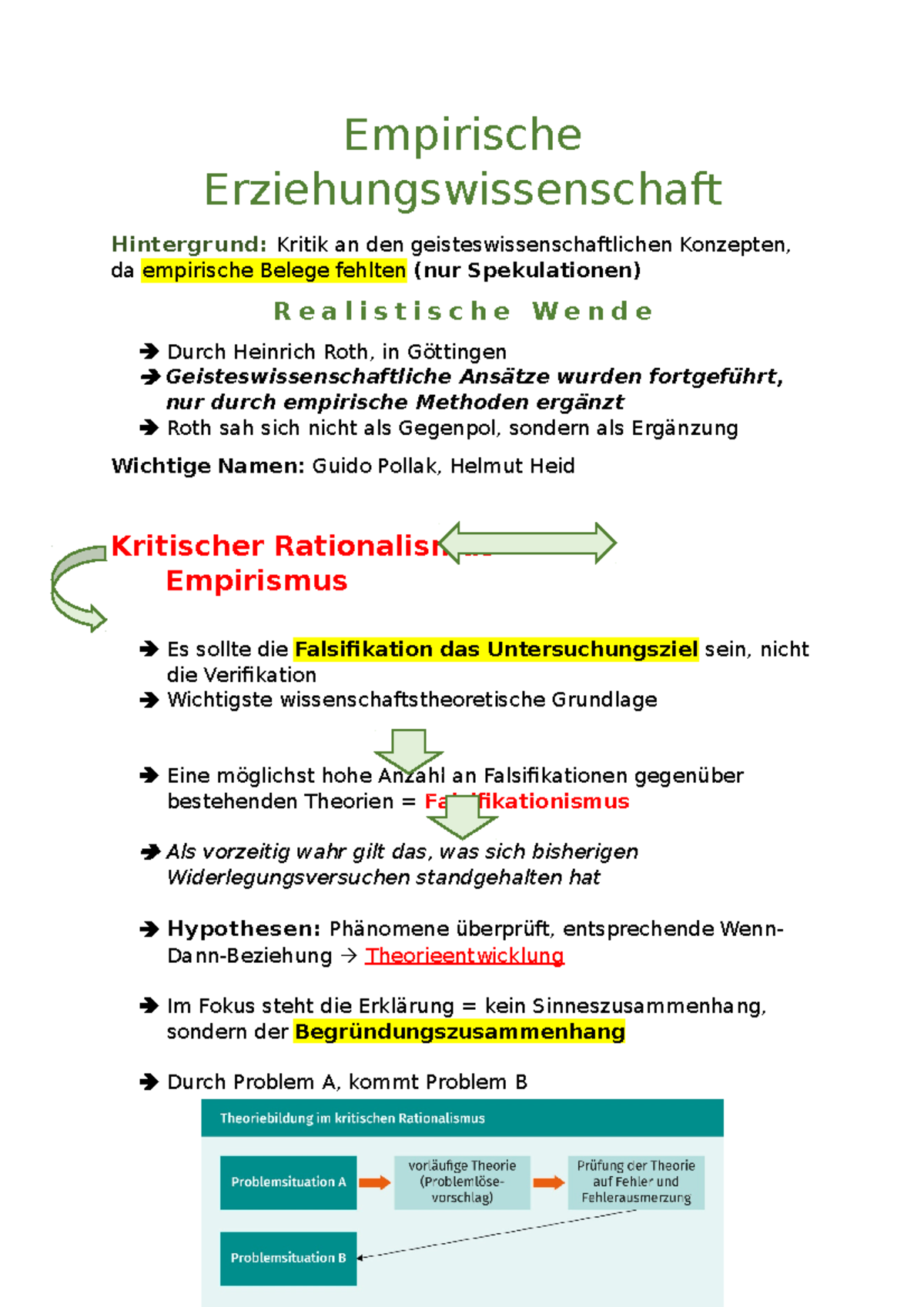Empirische Erziehungswissenschaft Empirische Erziehungswissenschaft