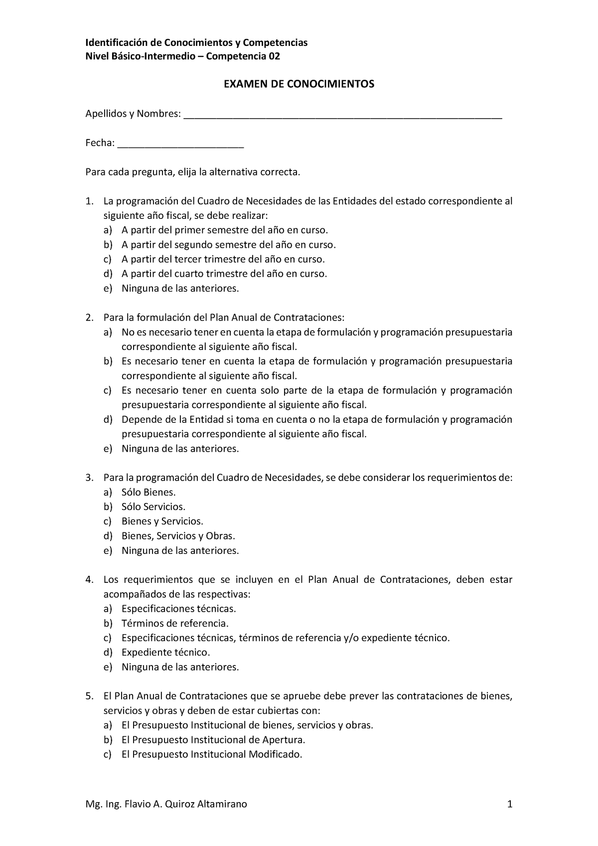 Preguntas - Nivel Básico-Intermedio Competencia 02 - Mod - Nivel B·sico ...