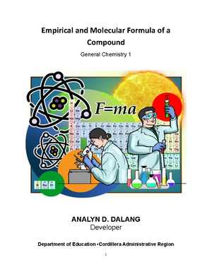 GRADE 11 General Chemistry 2 WEEK 1 AND 2 - Republic Of The Philippines ...