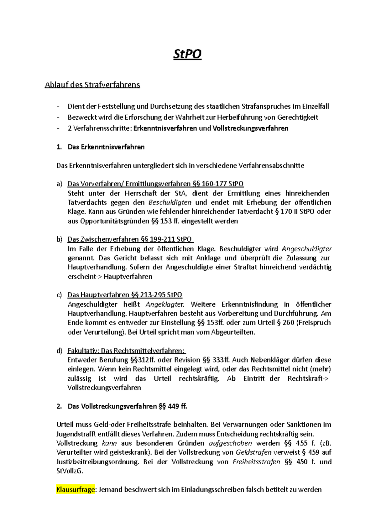 451 Stpo Strafvollstreckung: 451 Stpo Vollstreckungsbehörde – CIZI