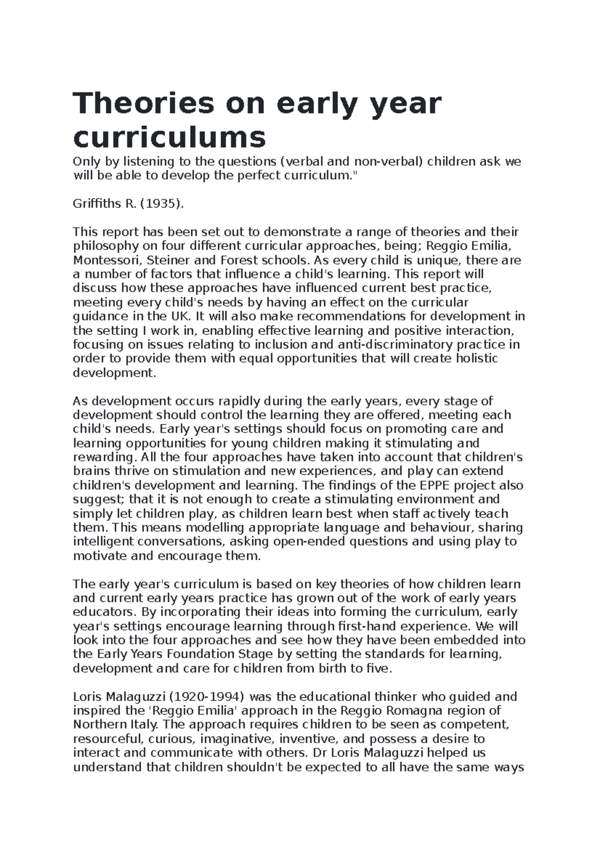 theories-on-early-year-curriculums-theories-on-early-year-curriculums