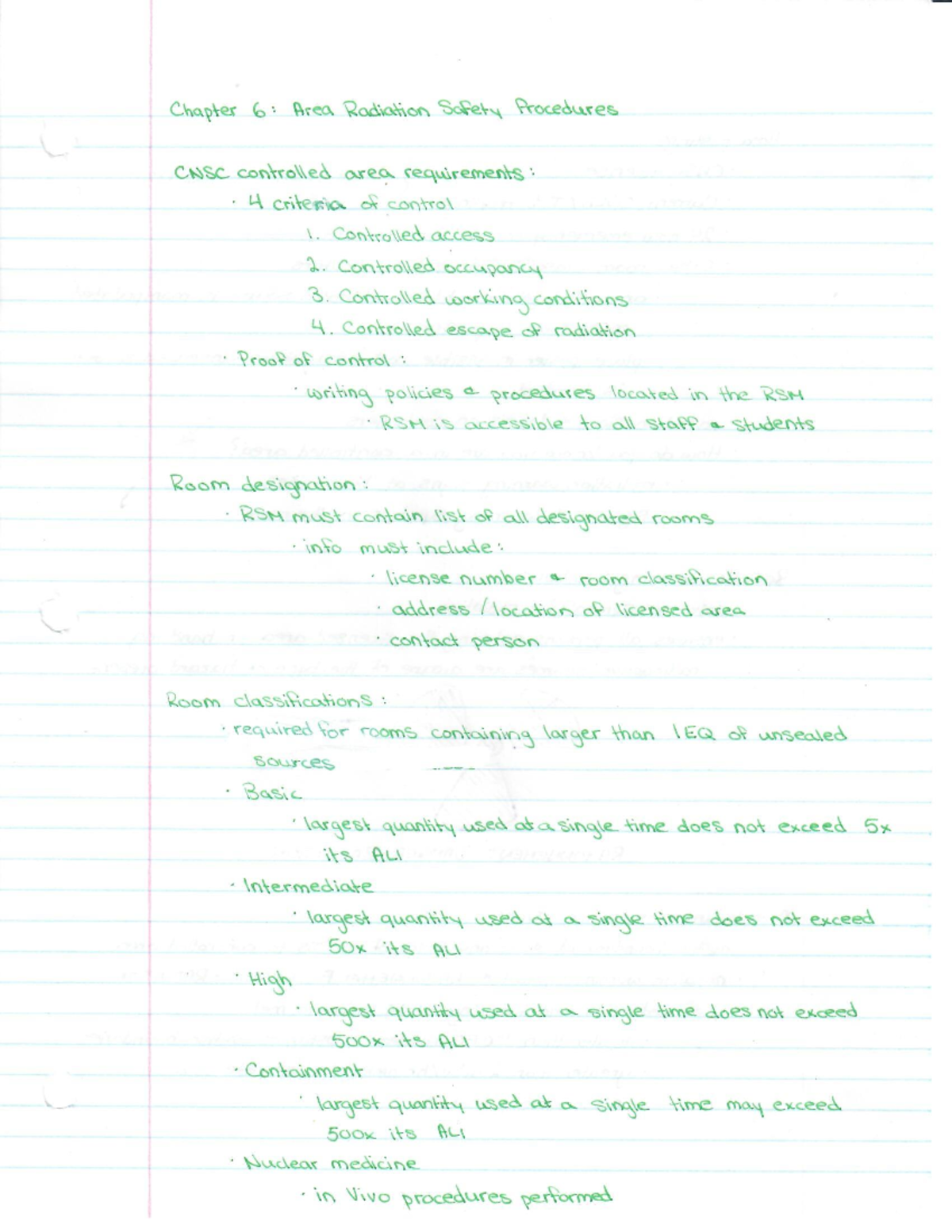 Chapter 6 - Lecture notes 6 - RADP 210 - Studocu