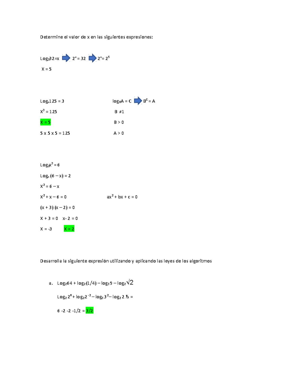 puntos-extras-unidad-2-determine-el-valor-de-x-en-las-siguientes
