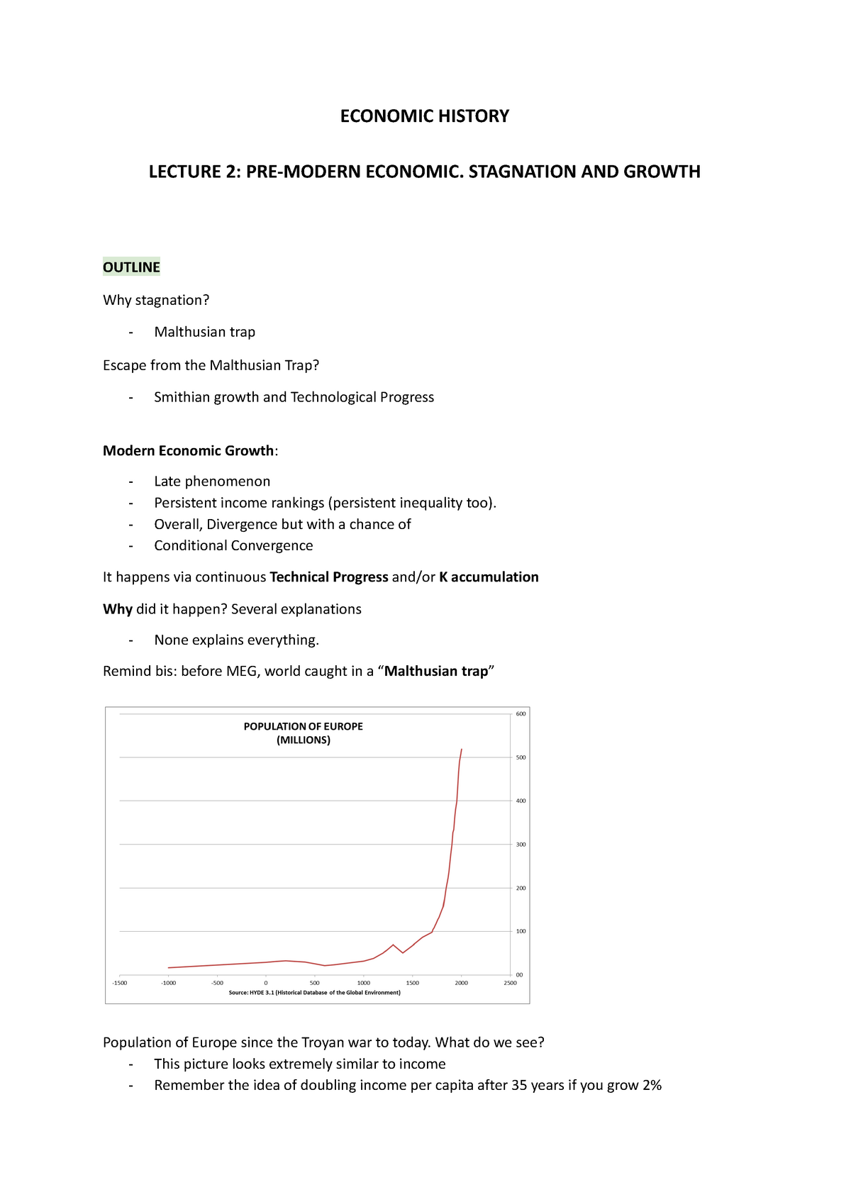 dissertation on economic history