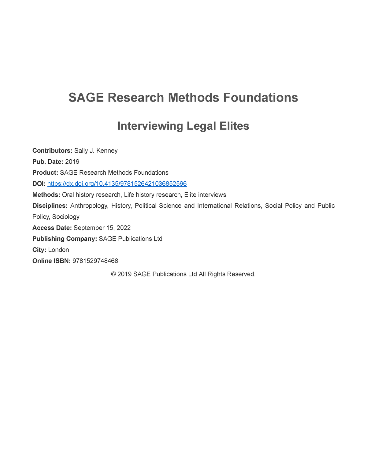 sage-interviewing-legal-elites-sage-research-methods-foundations