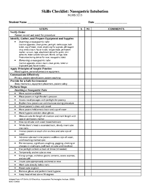 Skills+Checklist+-+CVL+Dressing+Change - Adapted from ATI Skills 3 ...