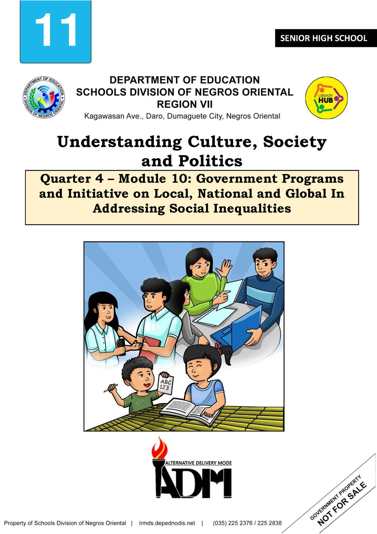 UCSP-11 Q4 Module-10 - UCSP - I 11 Understanding Culture, Society And ...