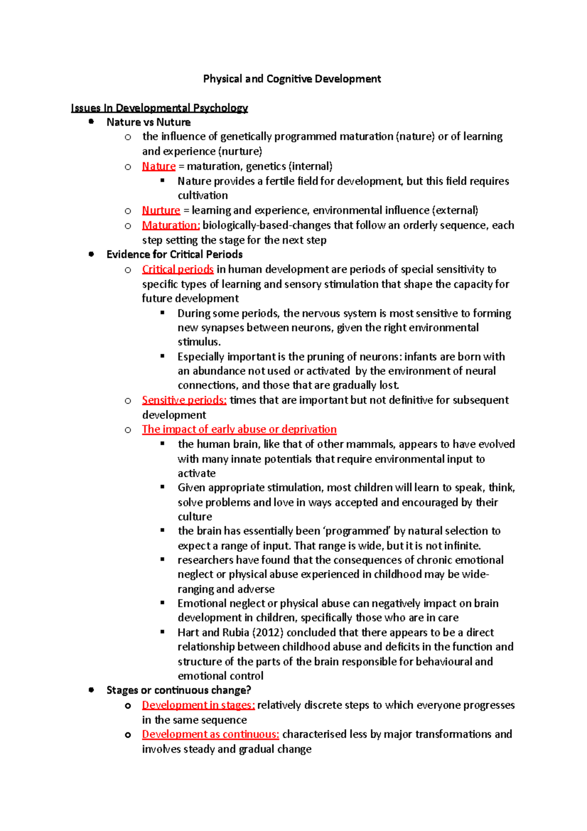 py1101-study-notes-physical-and-cognitive-development-physical-and